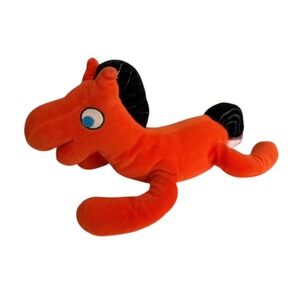 Vintage Aurora Gumby Pokey 15" Plush Orange Horse Stuffed Animal Toy 2004